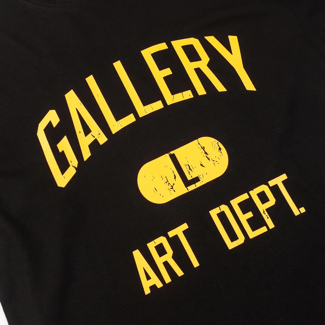 GALLERY.DEPT Summer new short-sleeved style No.: D3140#P106 Color: Black Red White Size: S M L XL